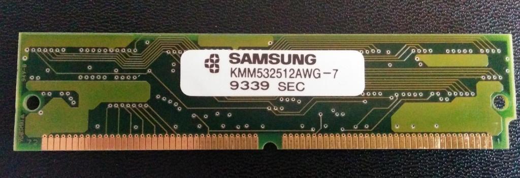 Samsung KMM532512AWG  SIMM 72 pin Module 
