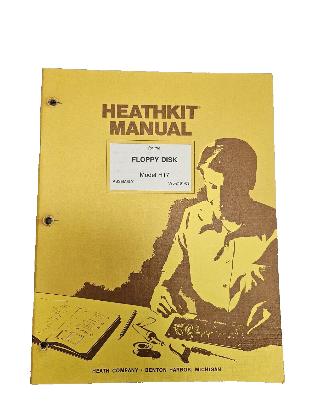 Vintage 70\'s Heathkit Manual for Floppy Disk H16 595-2161-03