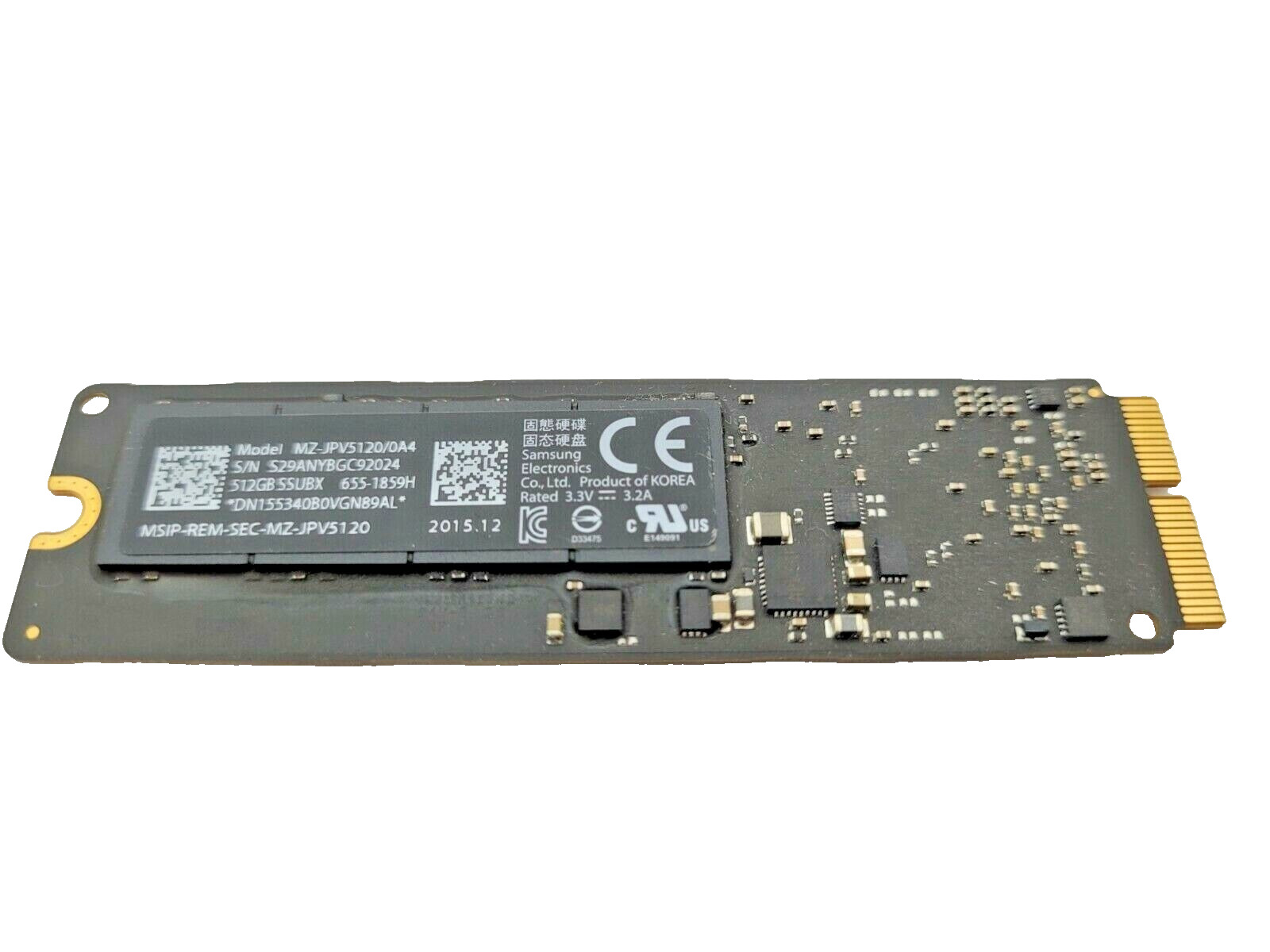 ORIGINAL 512GB SSD Drive MacBook Pro Air 2013 2014 2015 A1398 A1502 A1465 A1466