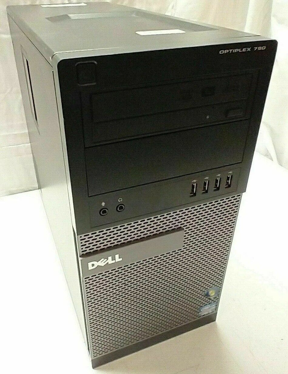 Dell OptiPlex 790 MT i5-2400 3.1GHz, 8GB RAM, 500GB HDD, DVD+/-ROM, WIN 10 Pro.