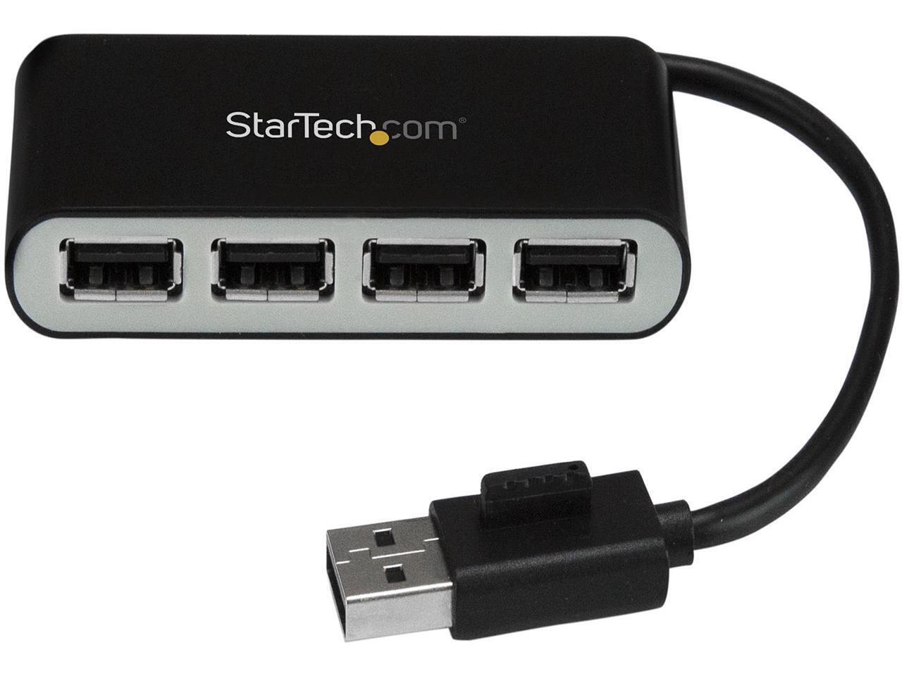 StarTech ST4200MINI2 4 Port USB Hub - 4 x USB 2.0 port - Bus Powered - USB