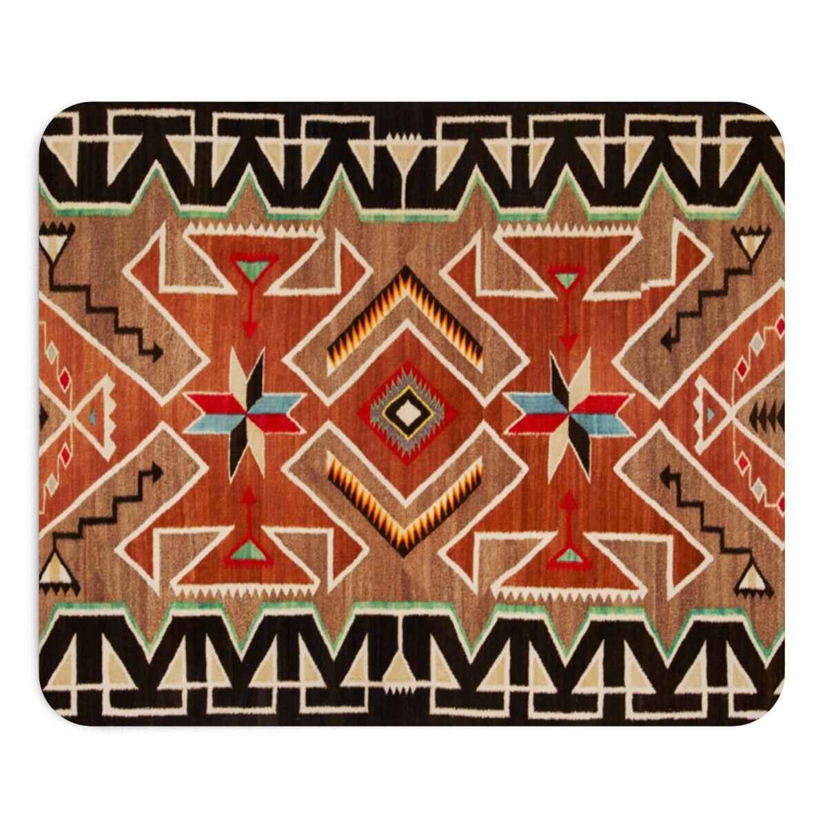 NAVAJO INDIAN Native American Child Blanket from 1915 Mousepad