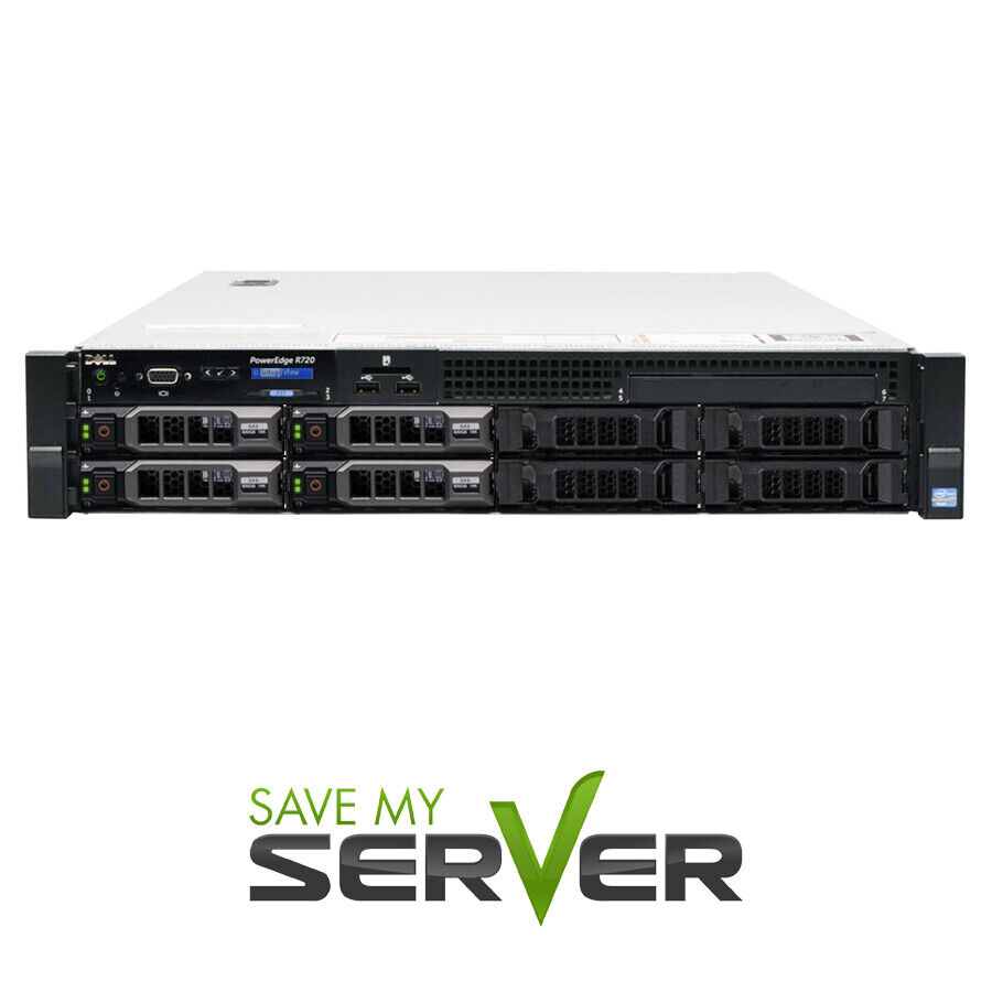 Dell PowerEdge R720 Server | 2x E5-2667 v2 3.3Ghz =16 Cores | 192GB | 4x 4TB SAS