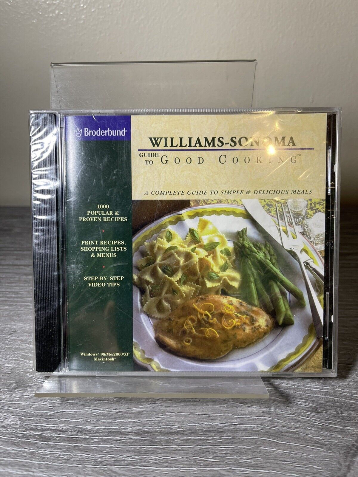 Williams Sonoma Guide to Good Cooking - PC Software NEW Williams-Sonoma
