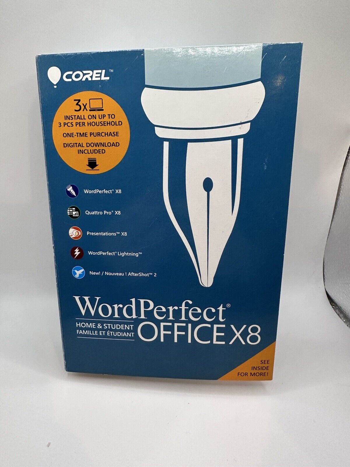 Corel WordPerfect Office Home & Student X8 (WPOX8HSEFMB)