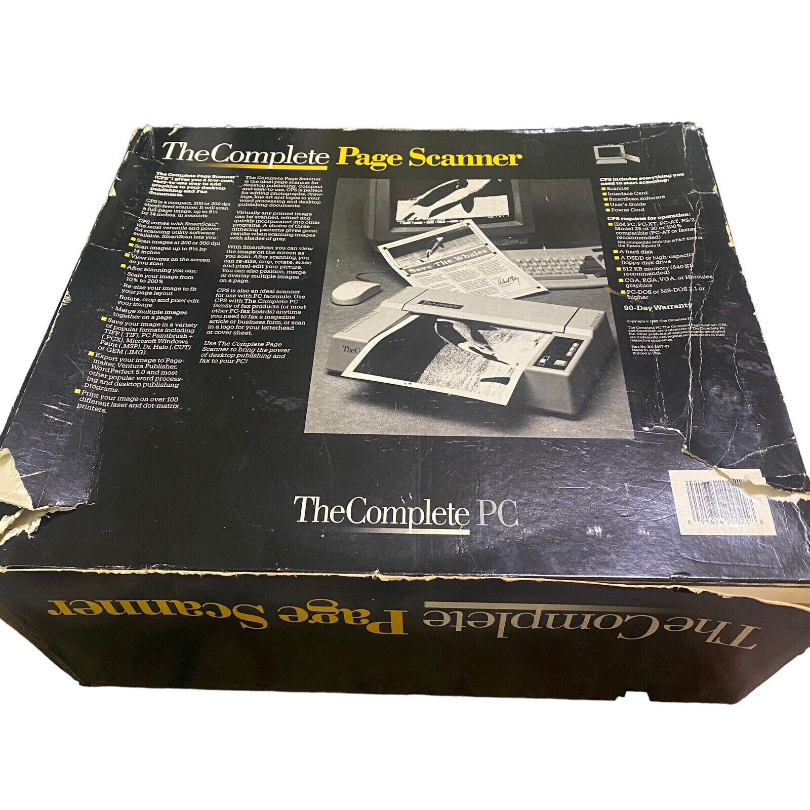 The Complete Page Scanner Ibm Vintage