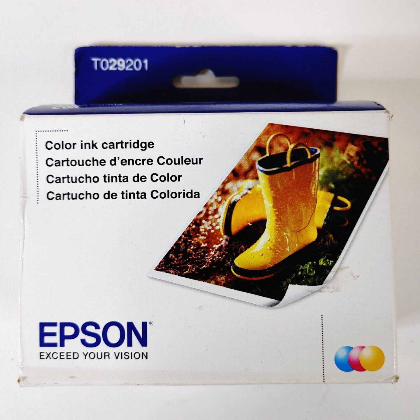 Genuine Epson T029 201 Color Cartridge for Epson Stylus C60 EXP: 2016 NOS Sealed