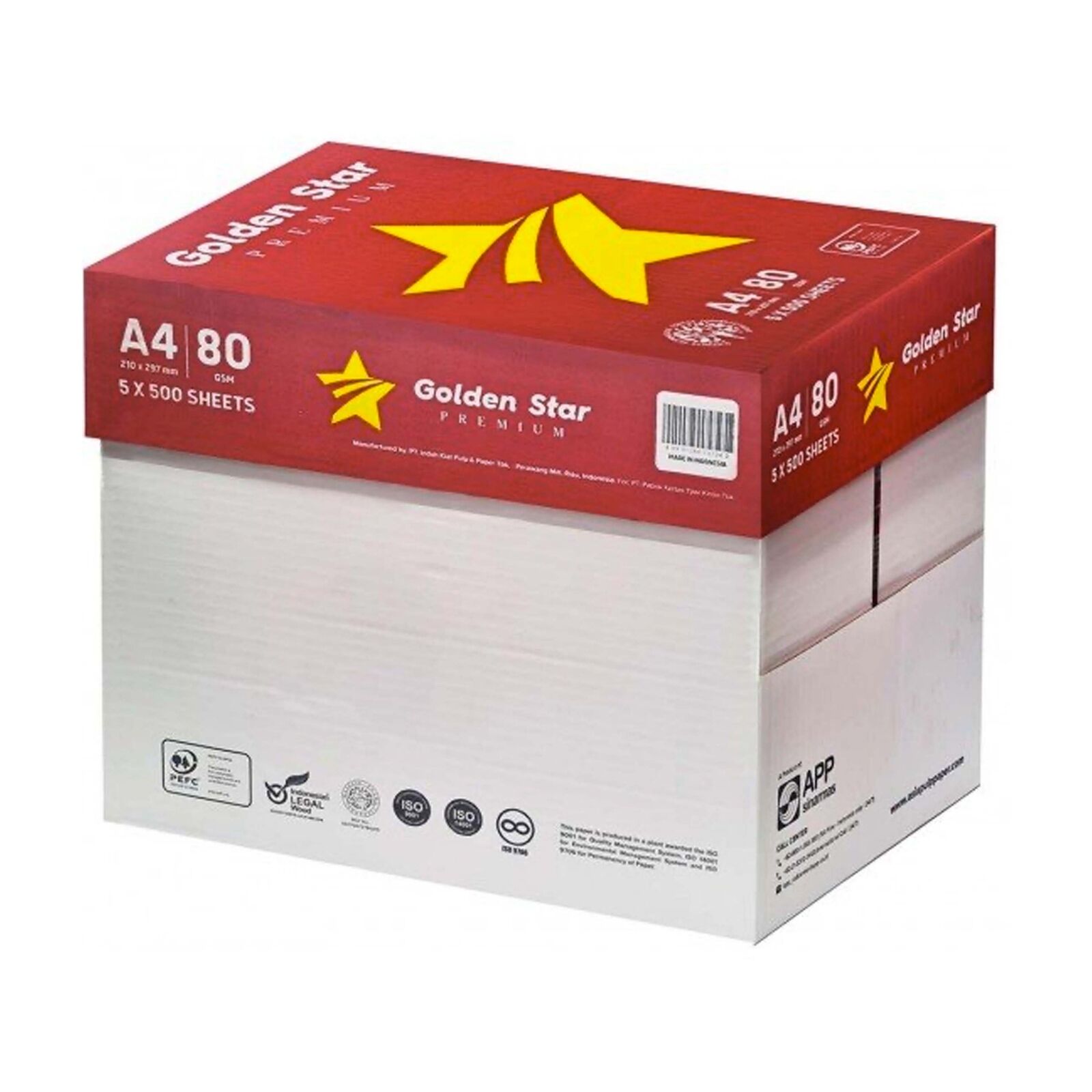 Reams Of Paper Premium 2500 Pages A4 80GR for Printer Containing Office Printers