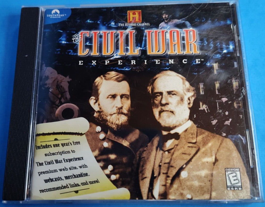 The History Channel Civil War Experience Trivia Interactive CD-ROM Windows 95/98