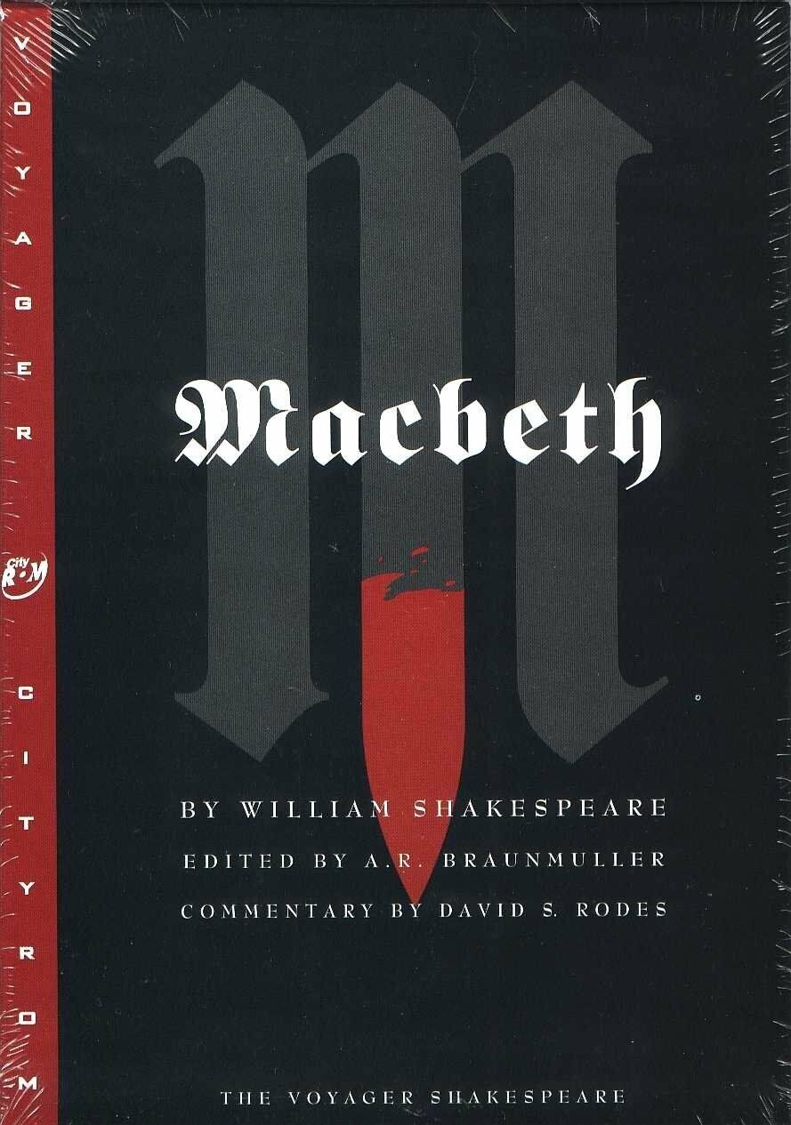 Macbeth - Interactive original Voyager Release - Sealed CD-Rom Rare OOP Collect.