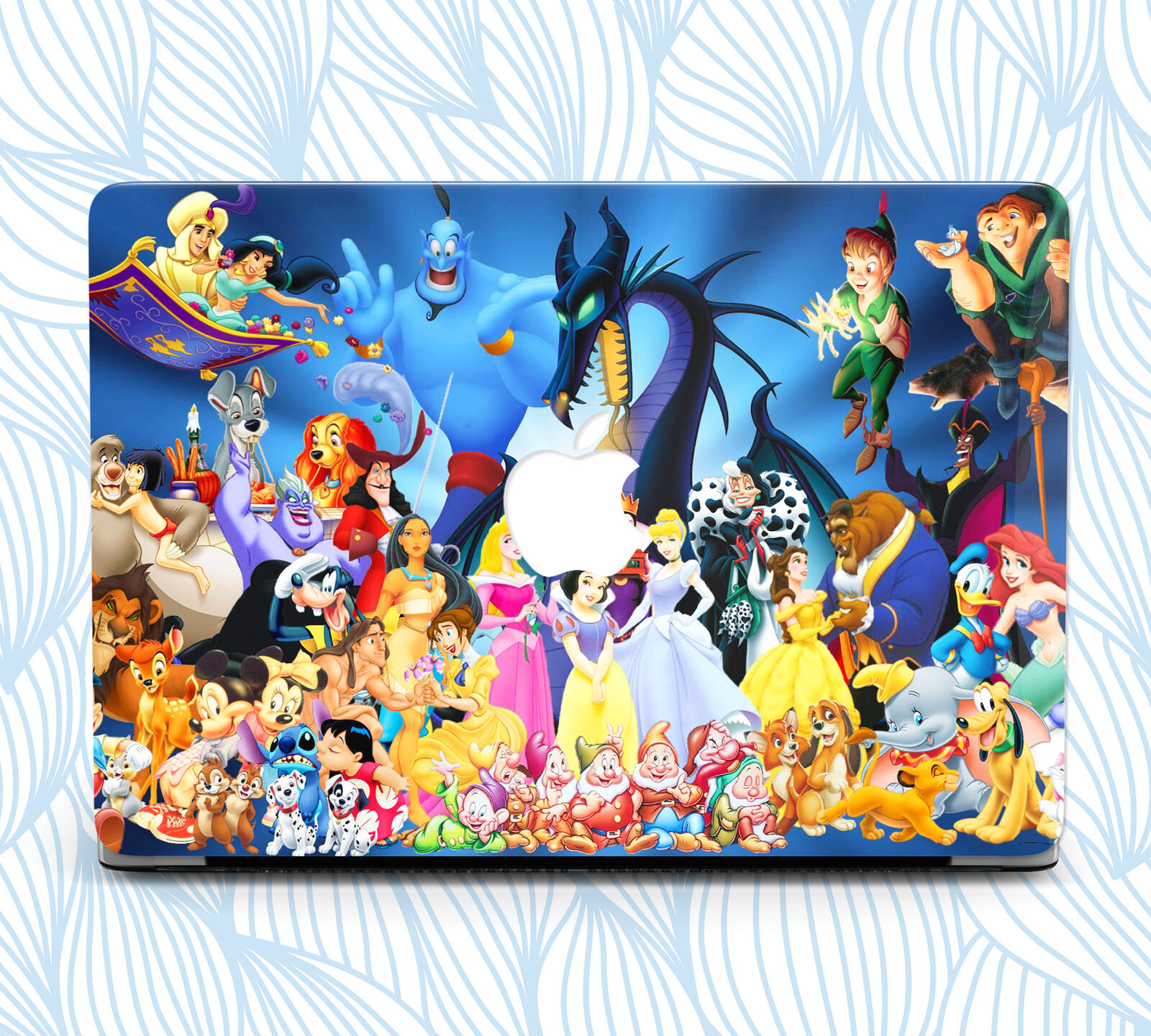 Disney characters hard macbook case for Air Pro 13\