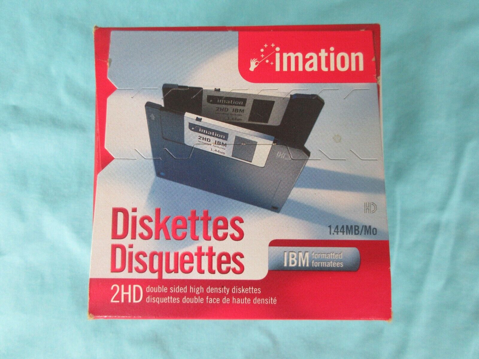 New Box of 25  Unopened - Imation Diskettes 2HD IBM 3.5In - Floppy Disks