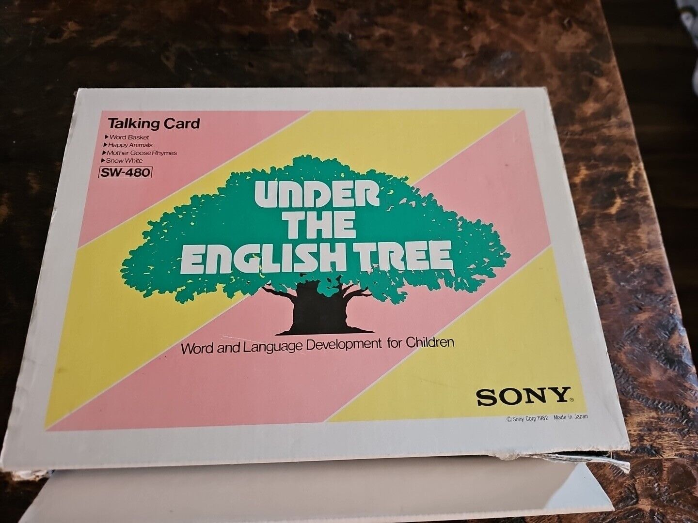 Sony Talking Card System Set Of 3 Card Packs And Instruction Manual 1982 Rare
