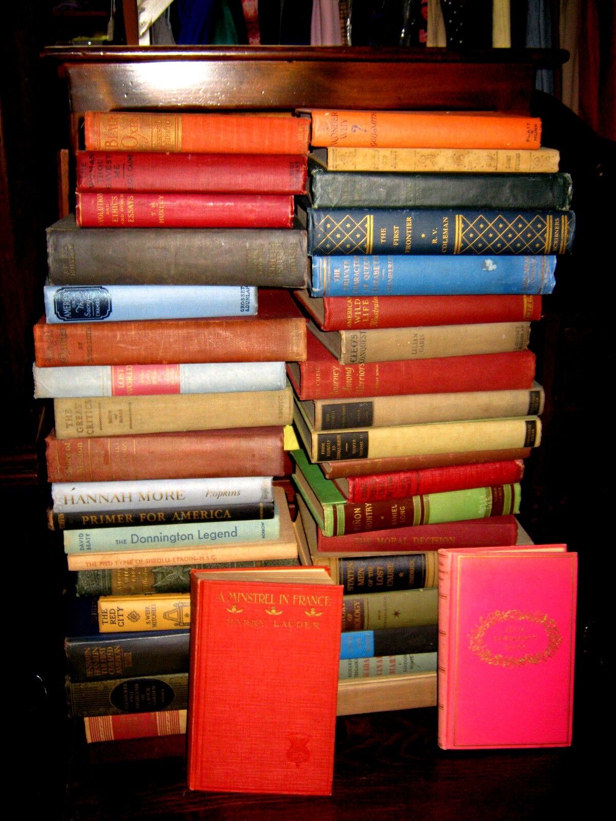 Lot of 10 Old Vintage Pre 1962 Books Unsorted Collectible Antique Hard to Find