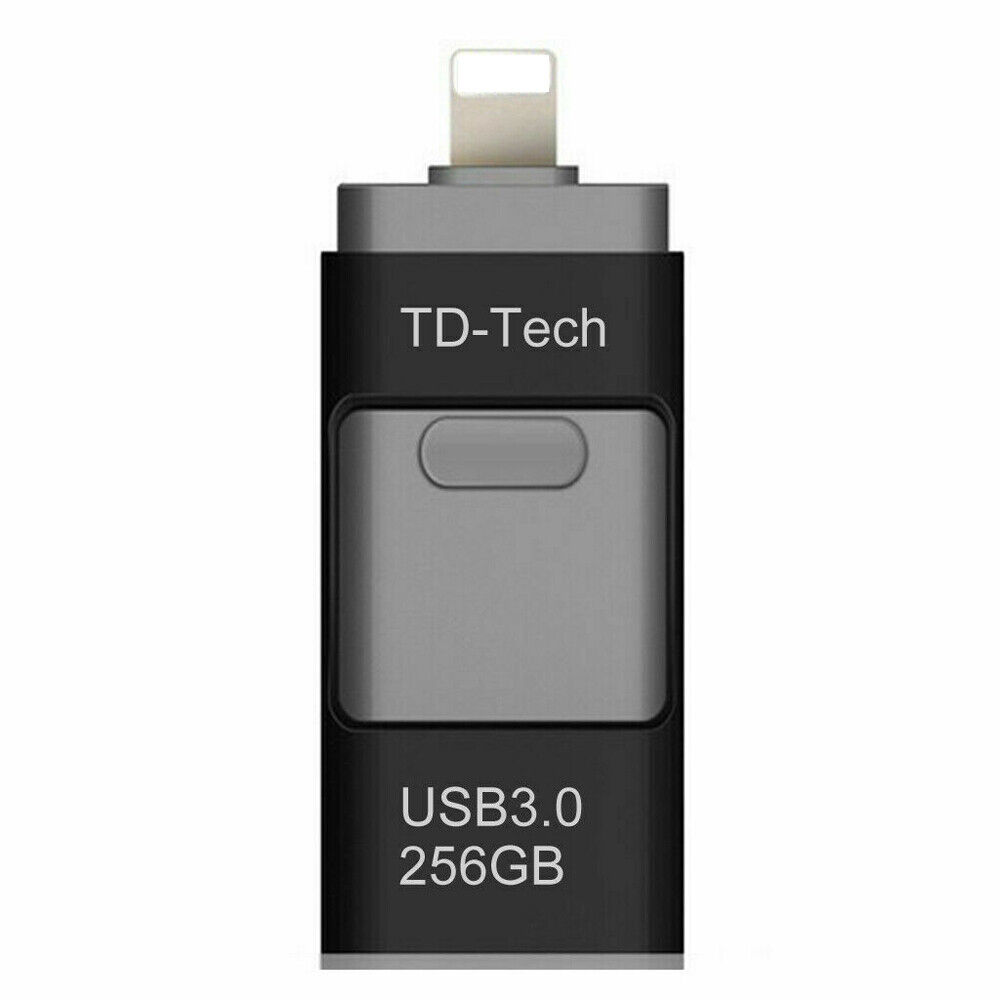 1 TG UBS 3.0 Flash Drive Photo Storage For iPhone iPad Android Phone Type C PC