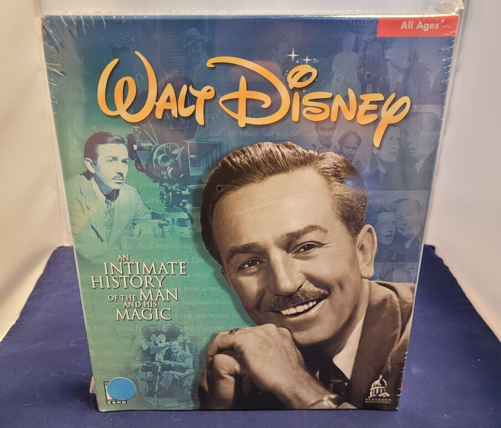 WALT DISNEY: An Intimate History of the Man and His Magic CD ROM Factory Sealed