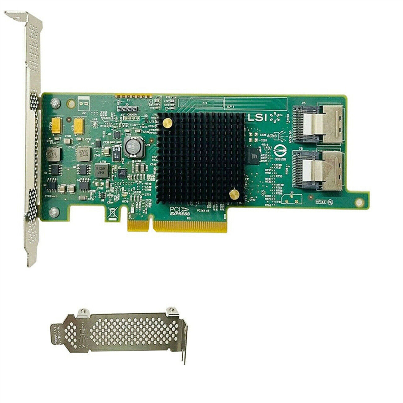 New LSI 9207-8i SATA/SAS 6Gb/s PCI-E 3.0 FW:P20 IT Mode For ZFS FreeNAS unRAID 