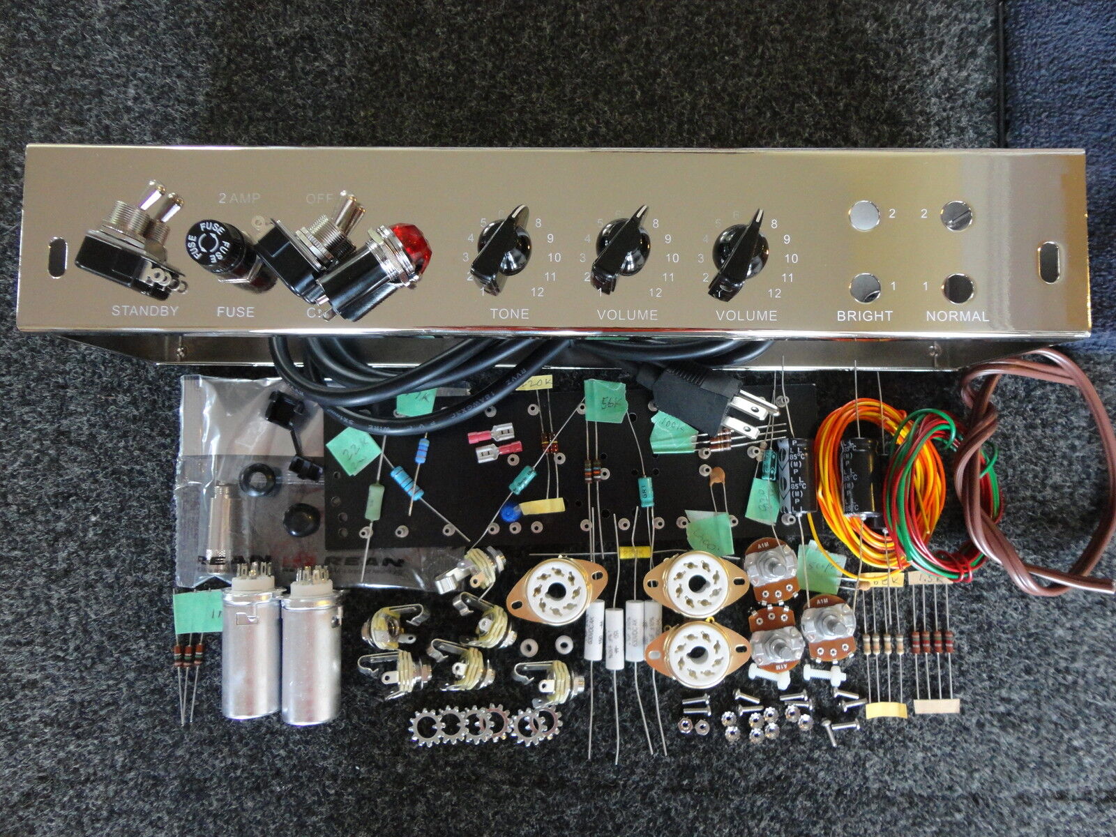 Deluxe_ TWEED_DELUXE 5E3_Guitar_Amp_Tube_5E3 Chassis_Kit_DIY  Multicomp, TRW