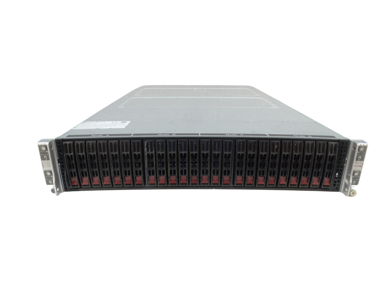 SuperMicro 2027PR-HTR Quad Node 24 Bay SFF 2U Barebone Server w/ X9DRT-P