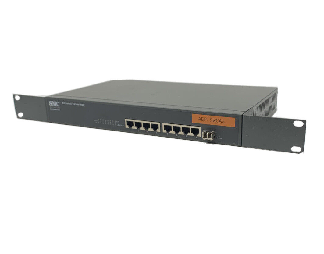 SMCGS8P-Smart 752.9051 SMC Networks 1.5A 100-240V Network Switch --SA