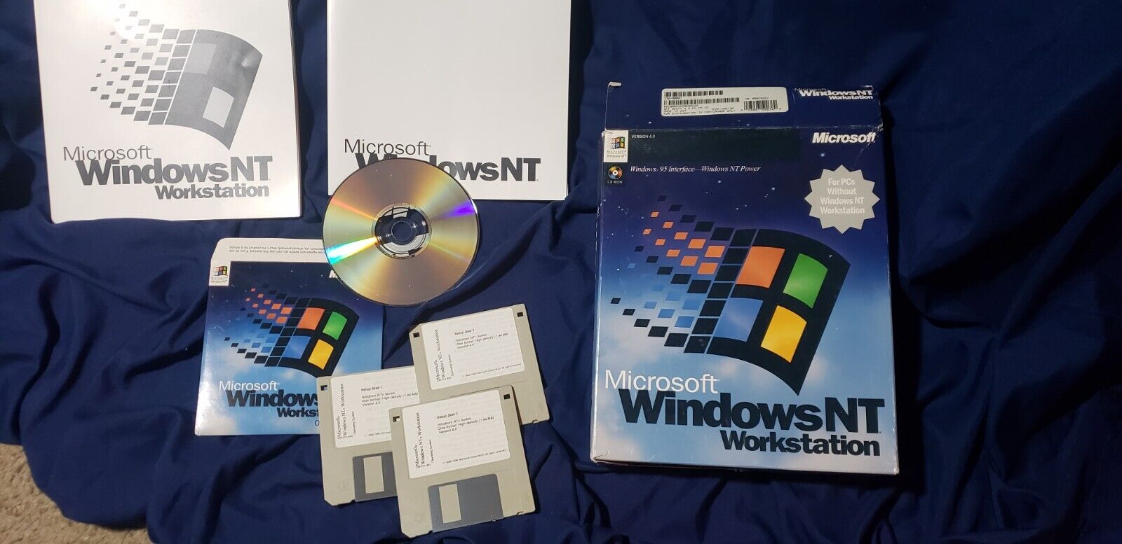 Microsoft Windows NT Workstation Operating System Version 4.0 With CD Key