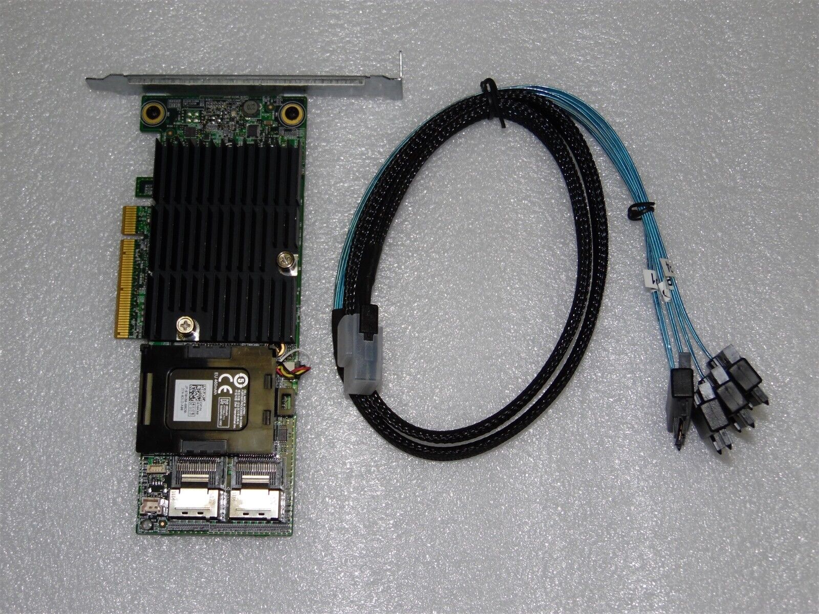 DELL POWEREDGE T320 T420 SERVER PERC H710P PCI SAS RAID KIT FOR 4 CABLED DRIVES