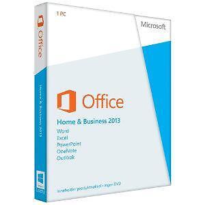 Microsoft Office Home and Business 2013 -  1 PC License
