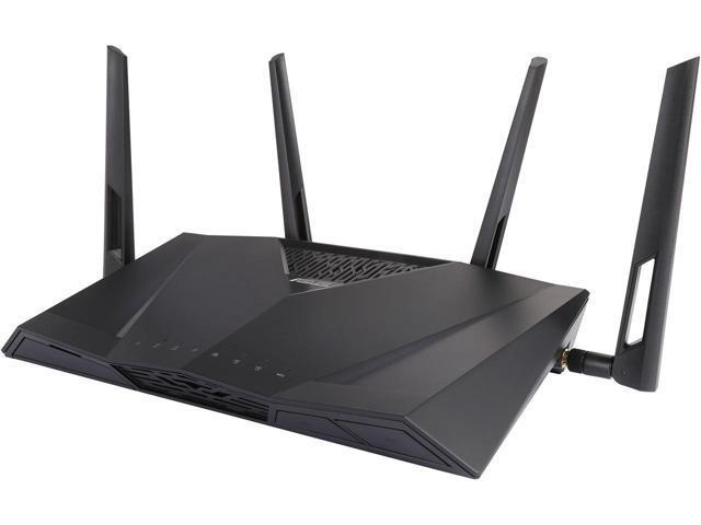 Asus Certified RT-AC3100 Wireless AC3100 Dual-Band Gigabit Router, AiProtection