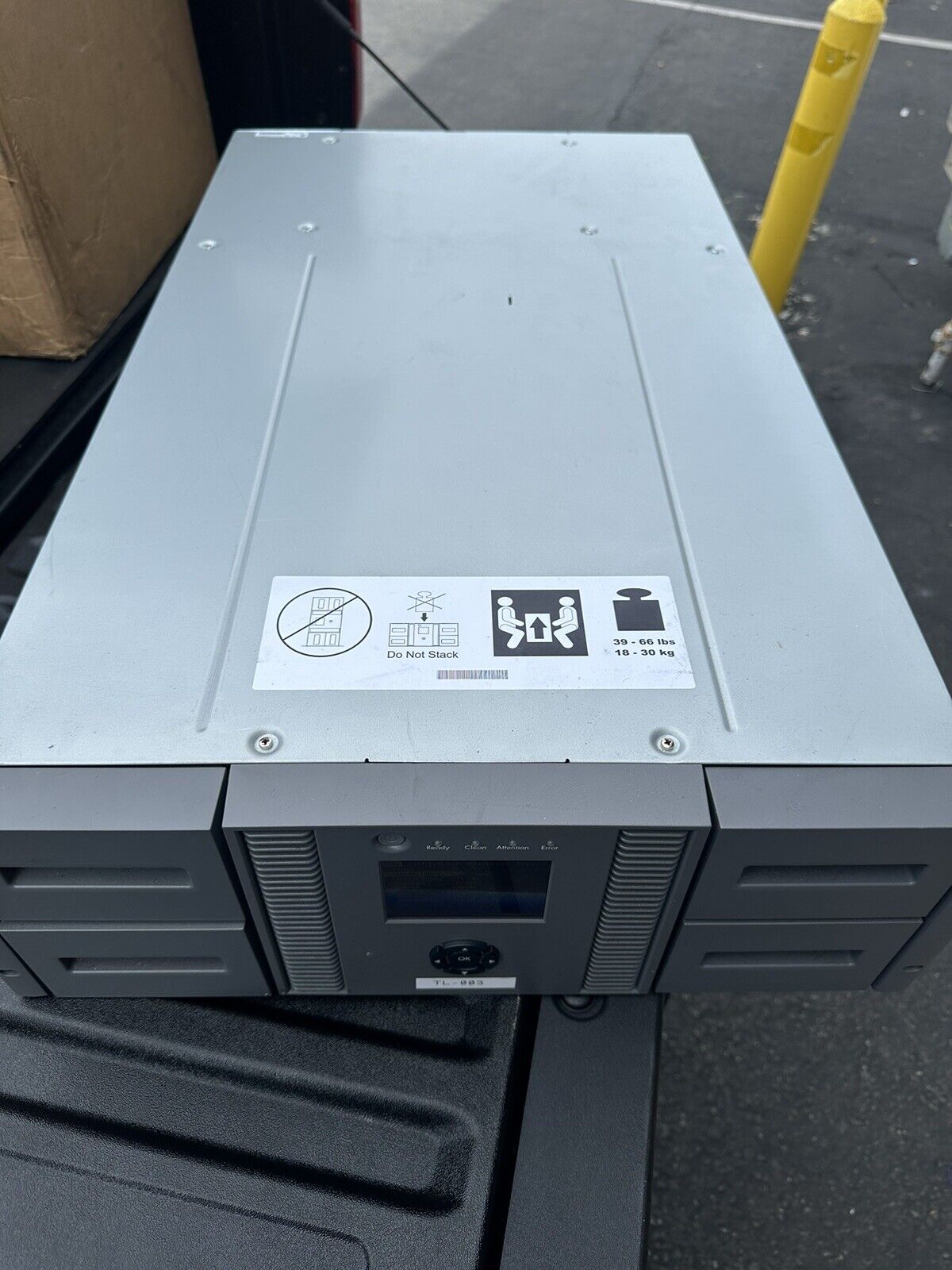HP StorageWorks MSL 4048 Tape Library, with 2 lto 5 drives