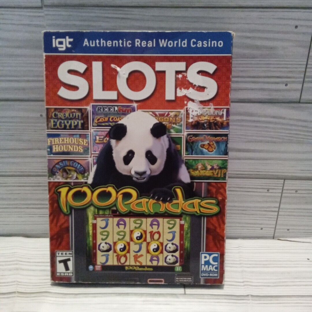 IGT  Slots 100 Pandas (Pc Mac,DVD-Rom, 2015)