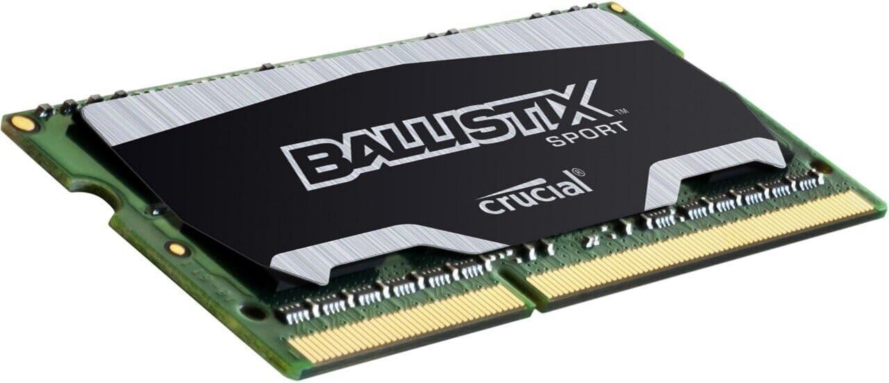 Crucial Ballistix Sport 8GB DDR3 1866 MHz PC3-12800 SODIMM Laptop/Mac Memory RAM