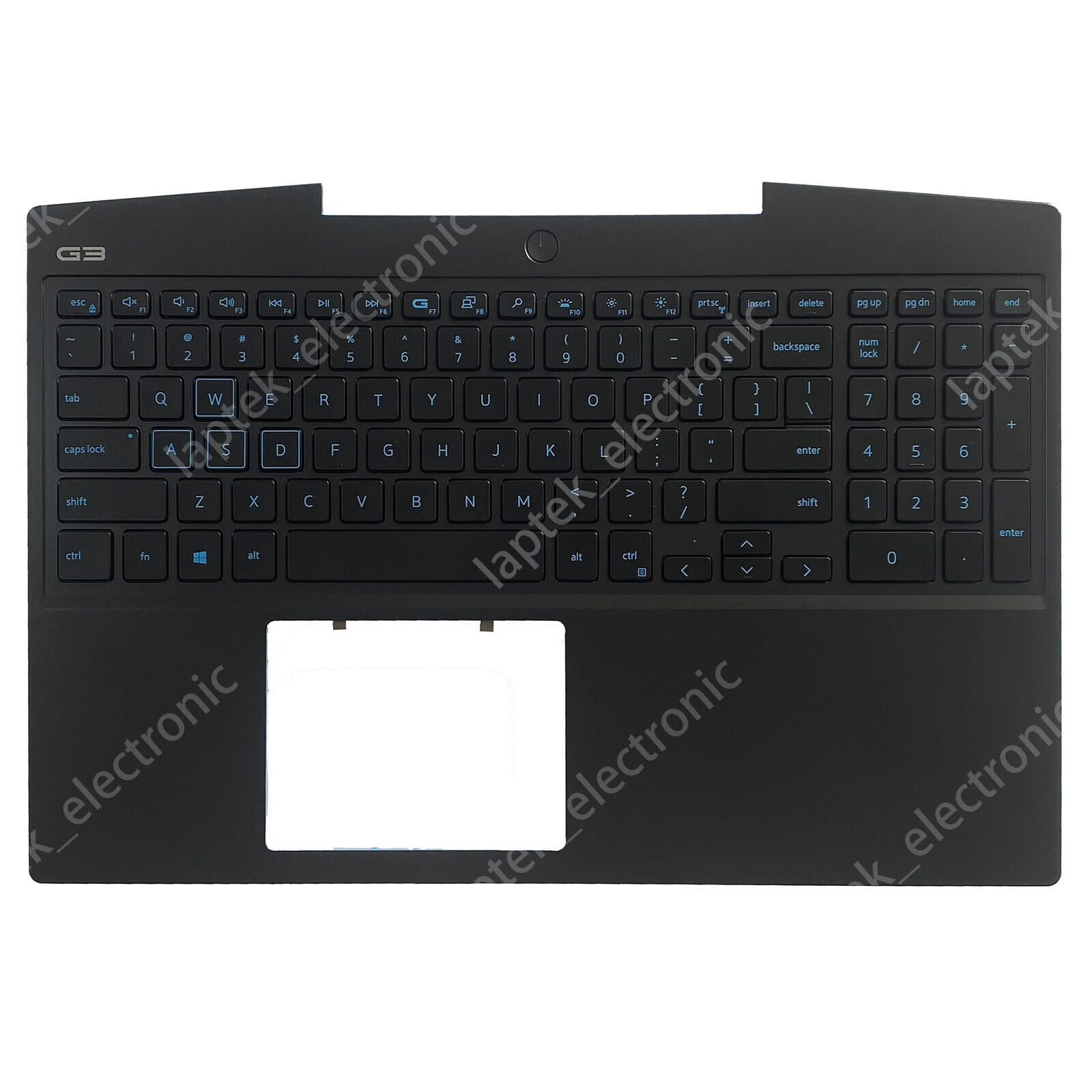 Palmrest With Backlit Keyboard for Dell G Series G3 15 3590 Top Cover 0P0NG7 US
