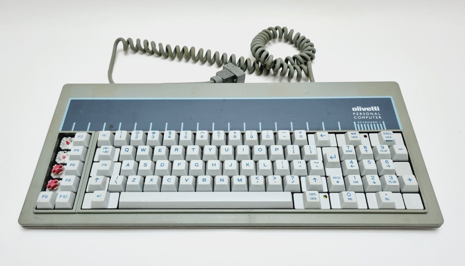 Vintage Olivetti Personal Computer Keyboard 1 - ANK 2463 -Super Rare