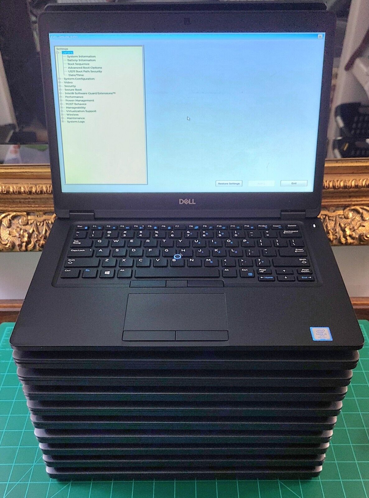 Lot of 10 Dell Latitude Laptop 5490 (x8) + 5480 (x2) 14” i5-8350U