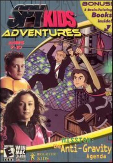 Spy Kids Adventures: The Anti-Gravity Agenda PC MAC CD secret agent movie game