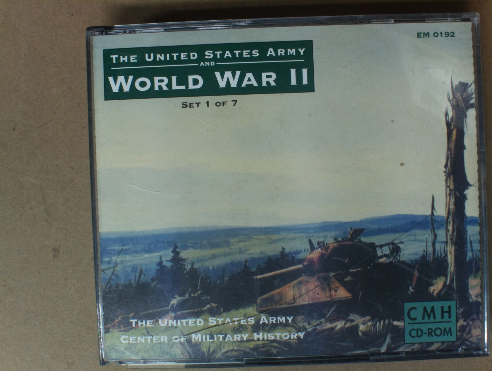 United States Army Center of Military History CD Rom World War II 2, set 1 of 7