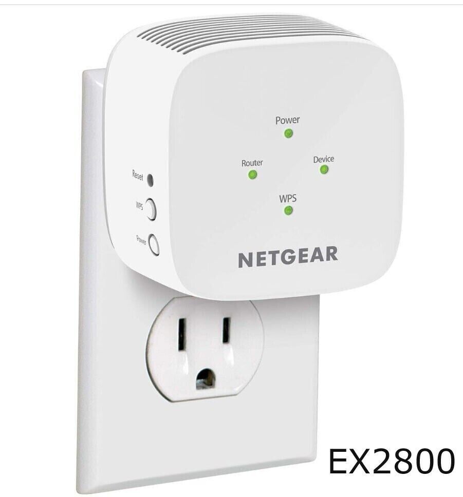NETGEAR AC750 WiFi Range Extender - White EX2800