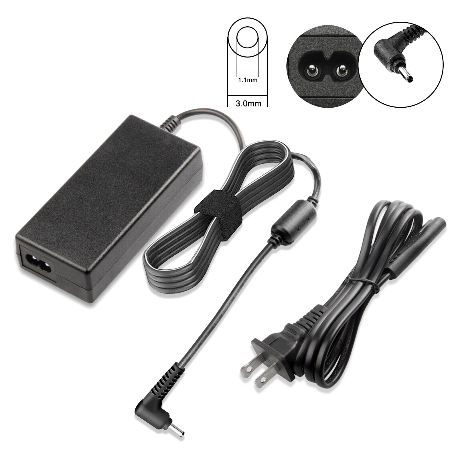 AC Adapter For Acer Aspire One Chromebook C720, Iconia W700 Charger & Plug Power