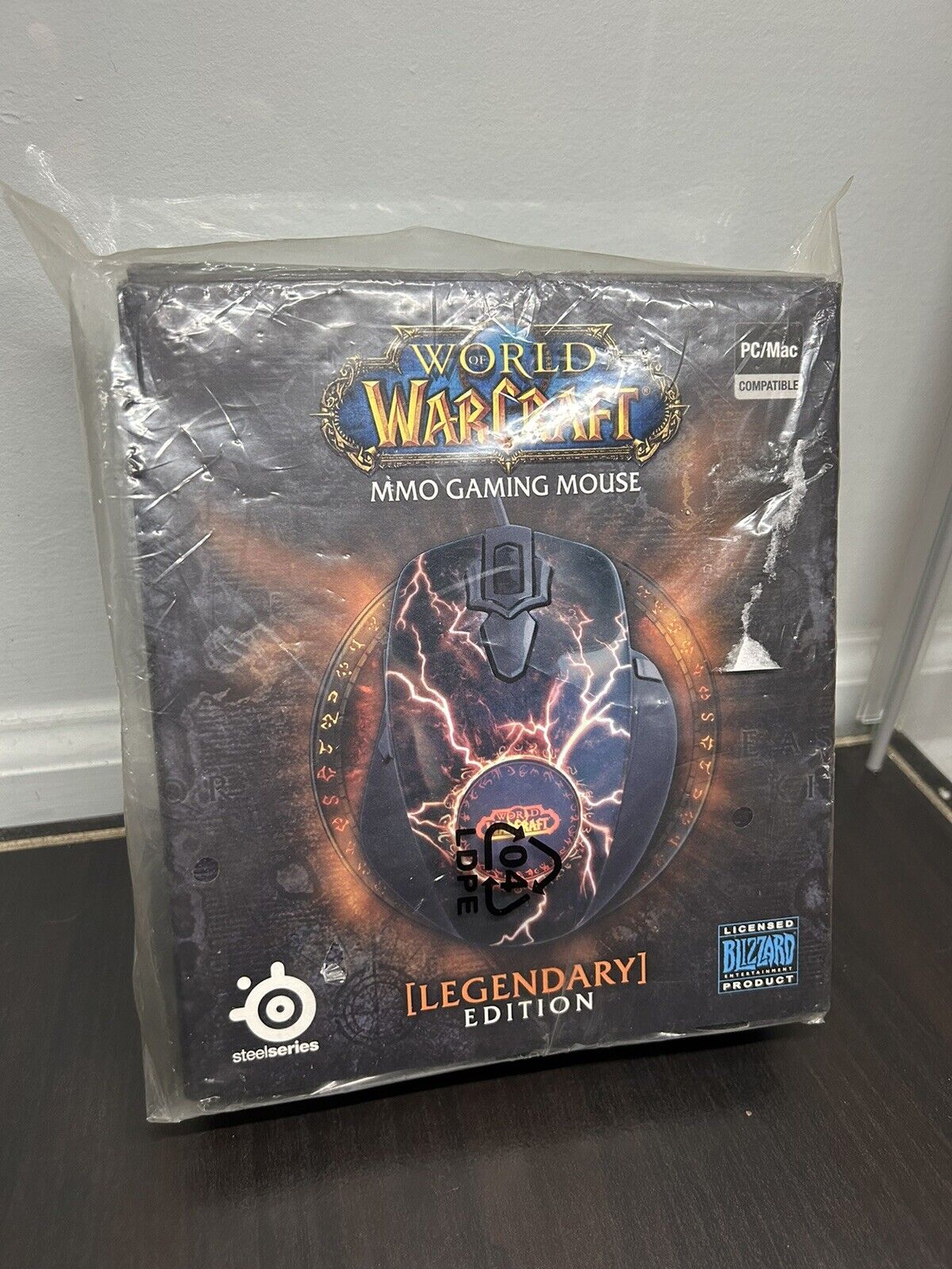 New Steelseries World of Warcraft Gaming Mouse Legendary Edition - SEALED IN BAG