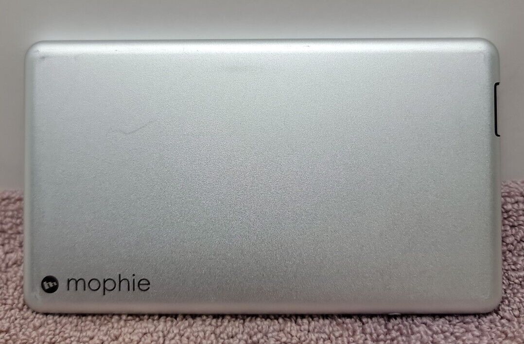 Mophie Powerstation 2X External Battery 2.4 Amp 4000 mAh - Silver