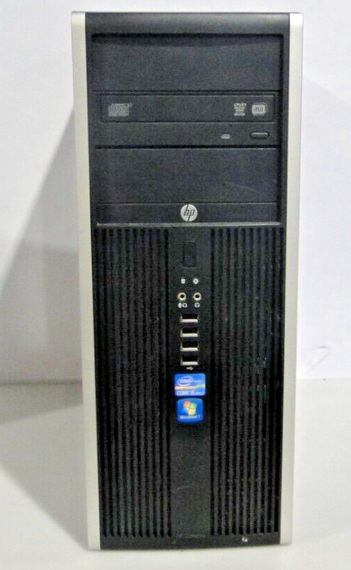 HP Compaq Elite 8100 CMT PC Intel i5-2400 3.1GHz 8G RAM 500GB HDD No OS 21424F5