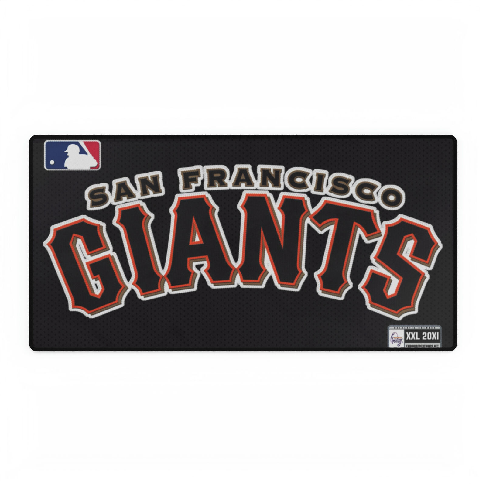 San Francisco Giants MLB Baseball High Definition Print Desk Mat Mousepad 
