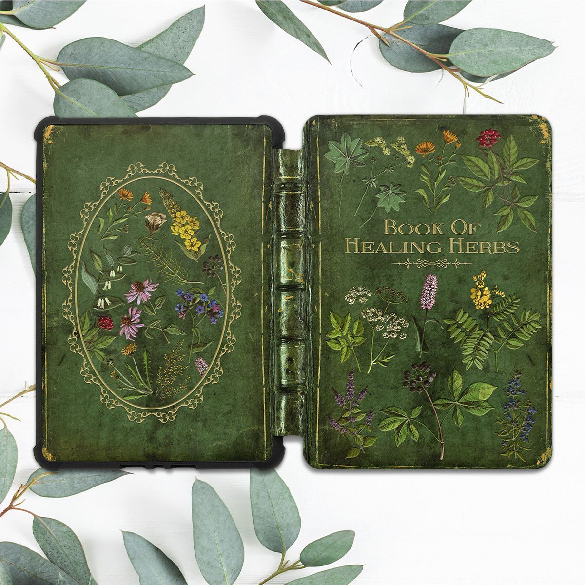 Book Of Healing Herbs Case For All-new Kindle 10th Gen Kindle Paperwhite