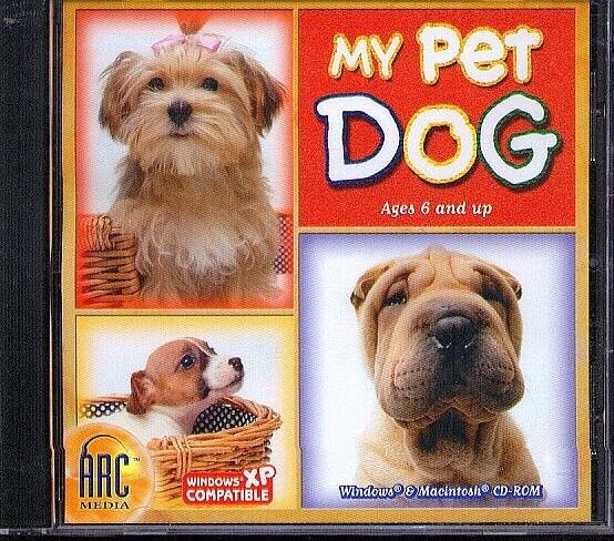 My Pet Dog (Ages 6+) (CD, 2005) for Win/Mac - NEW in Jewel Case
