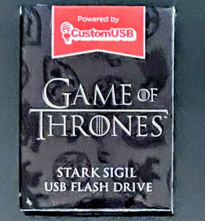 Game of Thrones Stark Sigil USB Thumb Flash Drive HBO Loot Crate Exclusive NEW