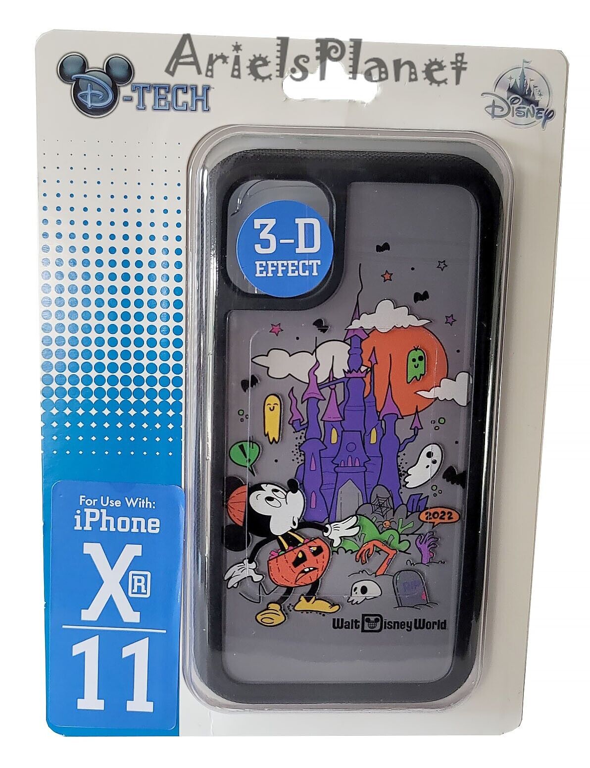 DISNEY PARKS MICKEY Mouse Haunted Castle Halloween iPHONE XR / iPhone 11 Cover