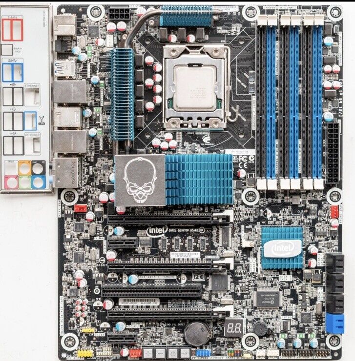 Intel DX58SO2 LGA1366 X58 Skull Motherboard ATX SLI DDR3 (4 Motherboards)