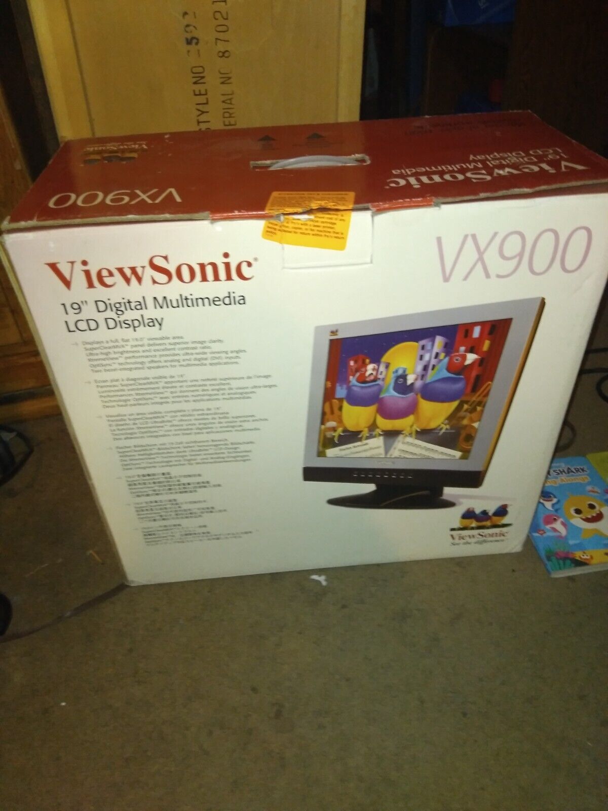 viewsonic VX900 19in digital multimedia lcd display VX900. 