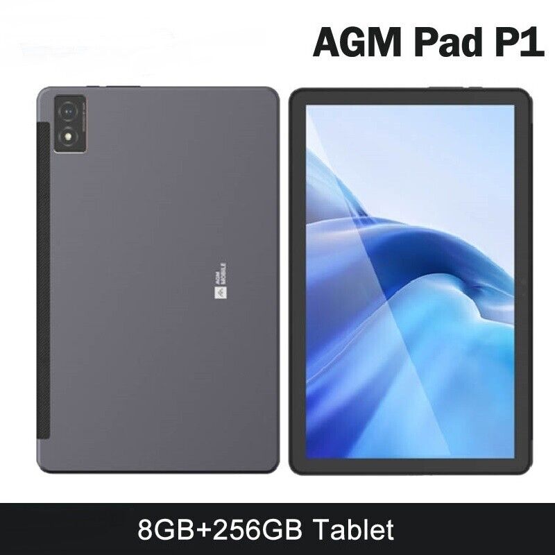 AGM PAD P1 Tablet 8GB+256GB 7000mAh Battery MTK G99 IP68 Waterproof Android 13