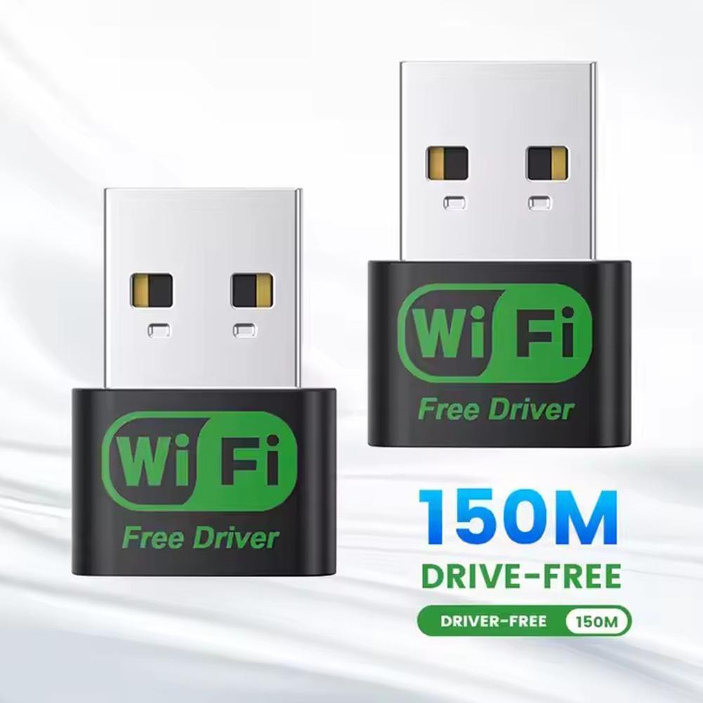 Mini USB Wifi Adapter WiFi Wireless Adapter Network Card 150Mbps Driver Free❀